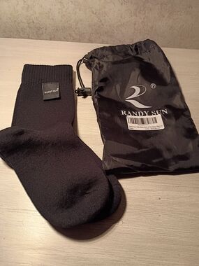 Waterproof Black Men's Socks